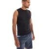 4505 Icon Muscle Fit Training Tank With Quick Dry In Black For Men -4505 Men Clothing's Shop 206214995 1 black