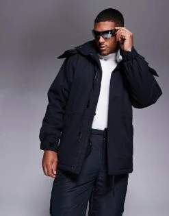 4505 Ski Water Repellent Parka In Black For Men
