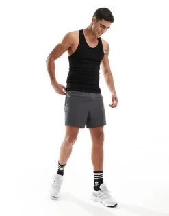 4505 Icon Seamless Rib Training Racer Vest In Black For Men -4505 Men Clothing's Shop 206284674 3