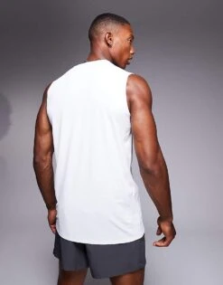 4505 Icon Training Sleeveless Tank With Quick Dry 2 Pack In Black And White For Men Black & White -4505 Men Clothing's Shop 207059608 3