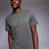 4505 Icon Training T-shirt With Quick Dry In Dark Green For Men -4505 Men Clothing's Shop 207338347 1 darkgreen