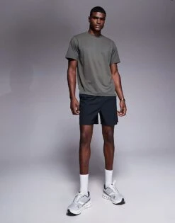 4505 Icon Training T-shirt With Quick Dry In Dark Green For Men -4505 Men Clothing's Shop 207338347 2