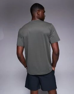 4505 Icon Training T-shirt With Quick Dry In Dark Green For Men -4505 Men Clothing's Shop 207338347 4