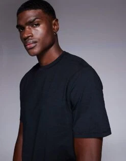 4505 Performance Quick Dry Straight Fit Training T-shirt In Black For Men -4505 Men Clothing's Shop 207416470 2