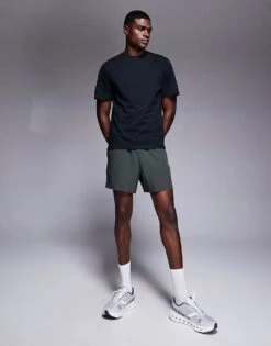 4505 Performance Quick Dry Straight Fit Training T-shirt In Black For Men -4505 Men Clothing's Shop 207416470 3